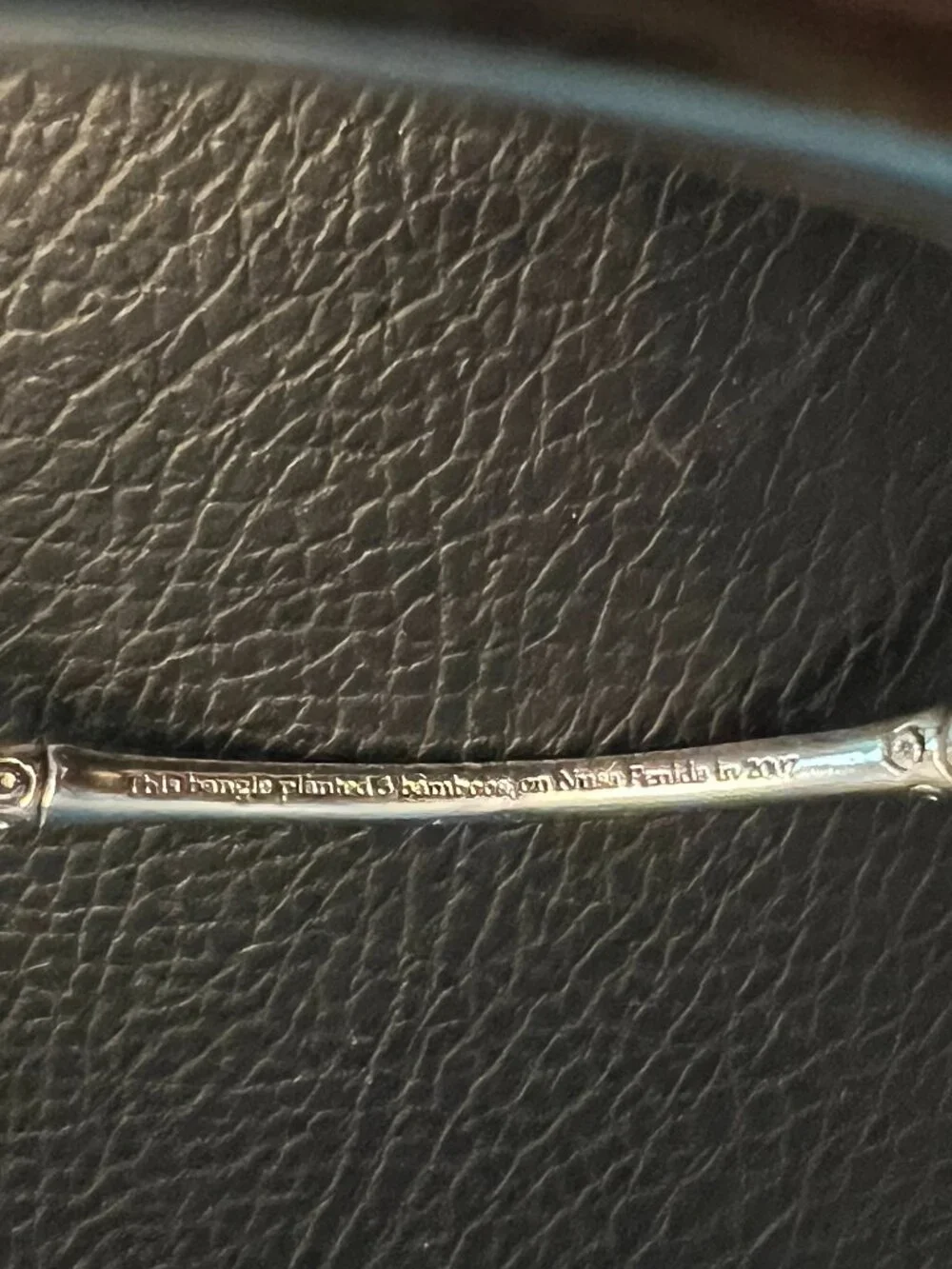 John Hardy Sterling Silver Bamboo Bangle Bracelet x3